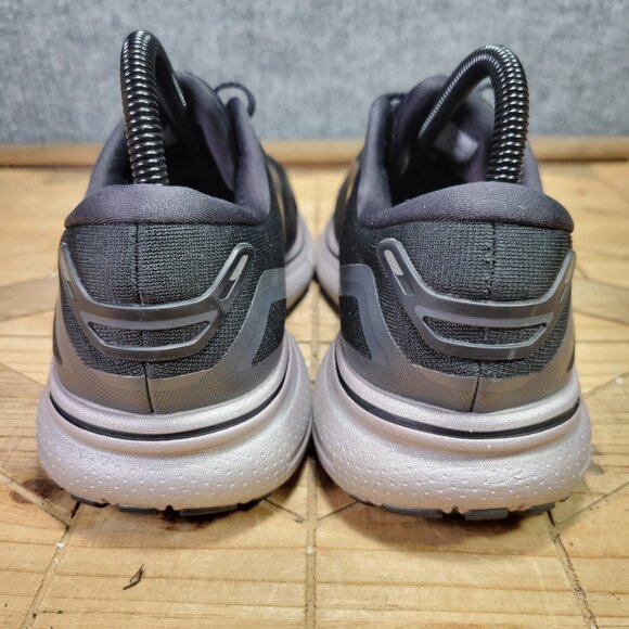 Brooks Ghost 15 Womens Size 8D WIDE Black Silver Athletic Running Shoes Sneakers - Picture 7 of 11